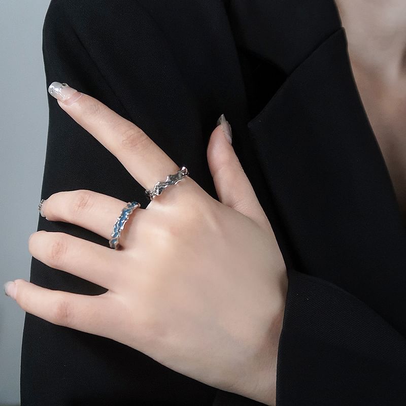 Metal Geometric Ring