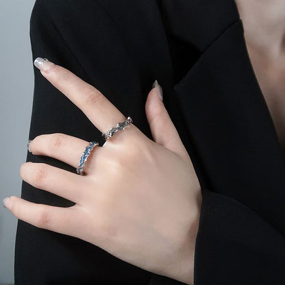 Metal Geometric Ring