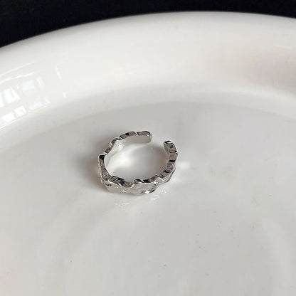 Metal Geometric Ring