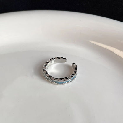 Metal Geometric Ring