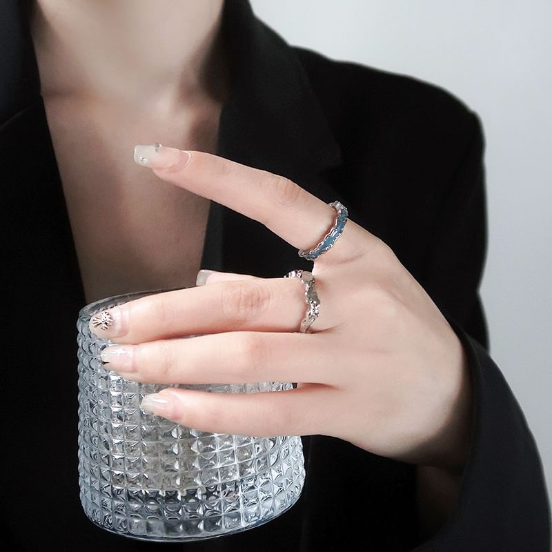 Metal Geometric Ring
