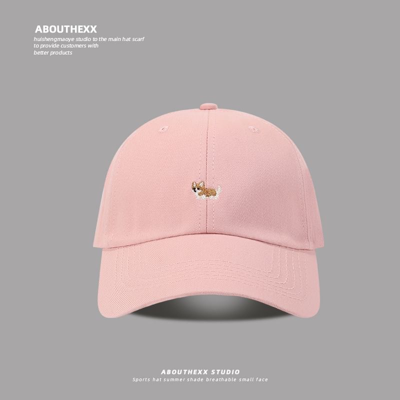 Corgi Embroidered Baseball Cap