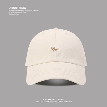 Corgi Embroidered Baseball Cap