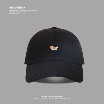 Corgi Embroidered Baseball Cap