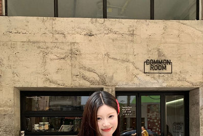 Short Sleeve Henley Neck Plain Tee