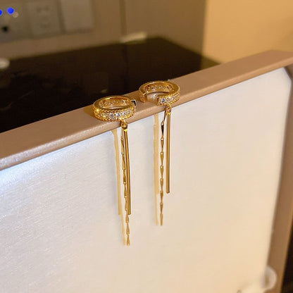 Rhinestone Cuff Earring