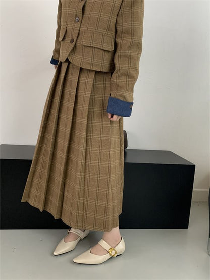 Pointed Toe Plain Faux Leather Mary Jane Shoes