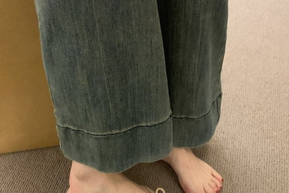 Chunky Heel Pointed Toe Plain Bow Accent Mules