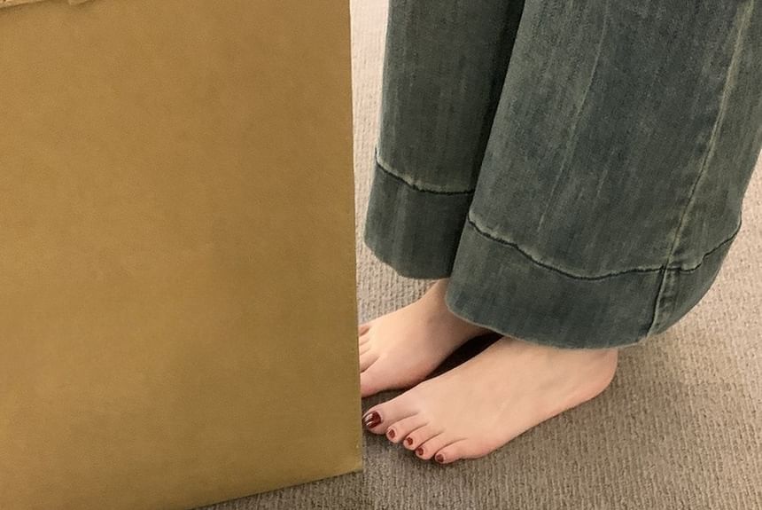 Chunky Heel Pointed Toe Plain Bow Accent Mules