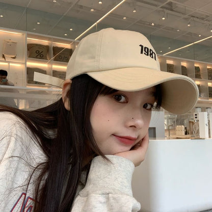 Number Embroidered Baseball Cap