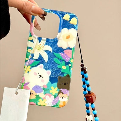 Animal Phone Case with Strap