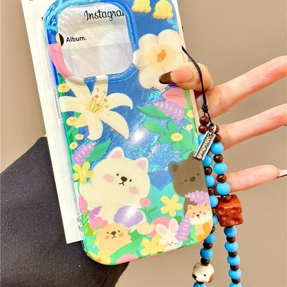 Animal Phone Case with Strap