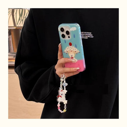 Dog Phone Case with Strap