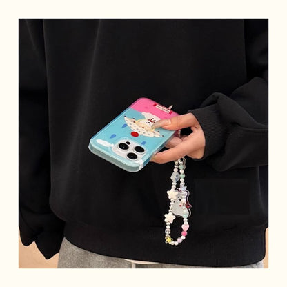 Dog Phone Case with Strap