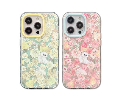 Floral Cat Phone Case