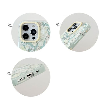 Floral Cat Phone Case