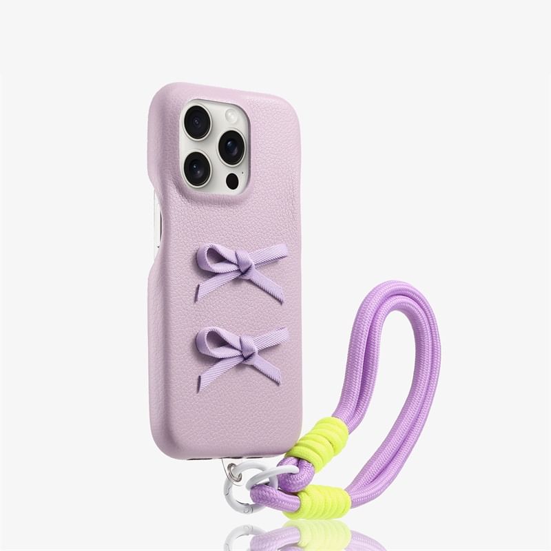 Ribbon Phone Case with Strap