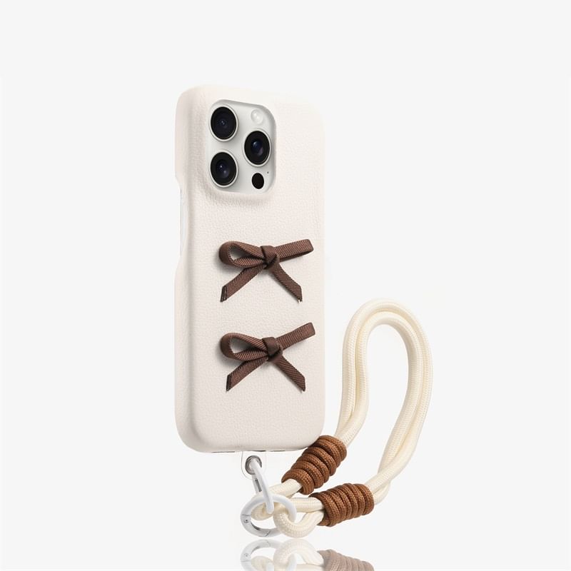 Ribbon Phone Case with Strap