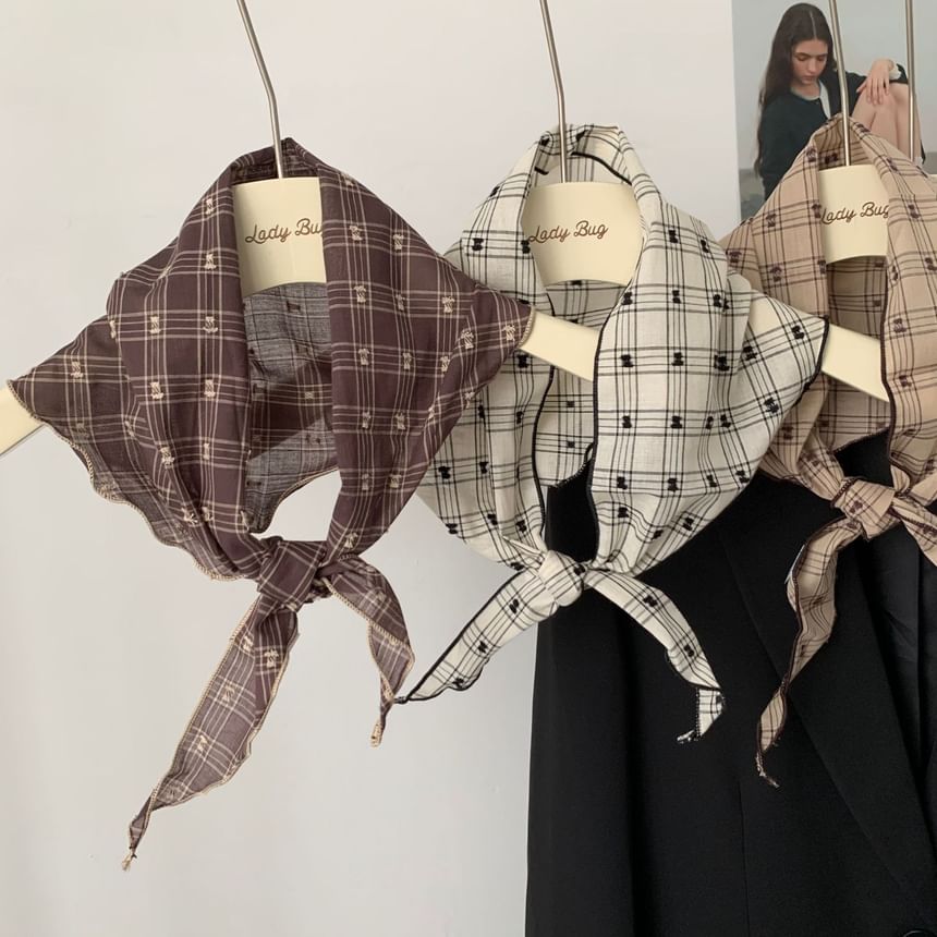 Plaid Neckerchief