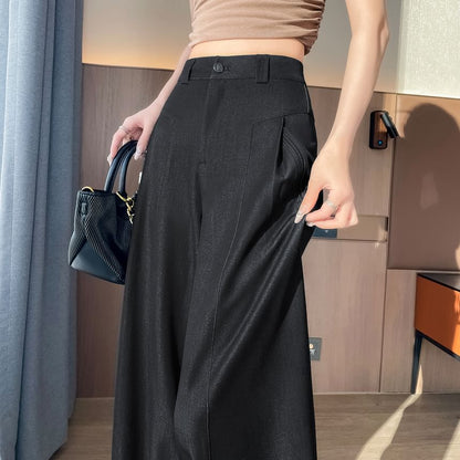 High Waist Wide Leg Jeans (Various Designs)