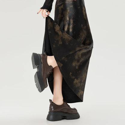 High Rise Tie Dye Maxi Mermaid Skirt