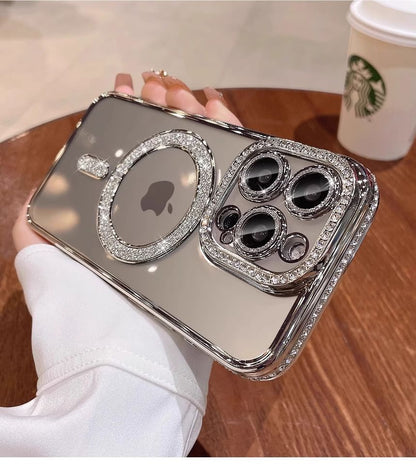 MagSafe) Embellished with Phone Magnetic (Compatible Case