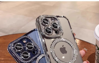 MagSafe) Embellished with Phone Magnetic (Compatible Case