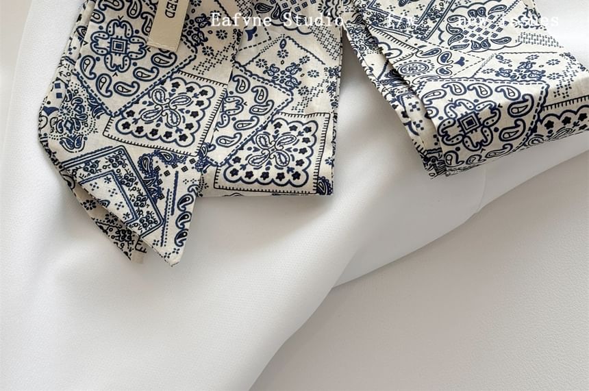 Scarf Tie Patterned Hair