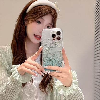 Floral Gradient Phone Case