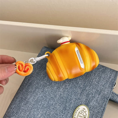 Croissant AirPods / Pro Earphone Case Skin / Charm / Set