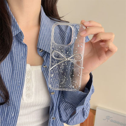 Gold Leaf with Bow Phone Case