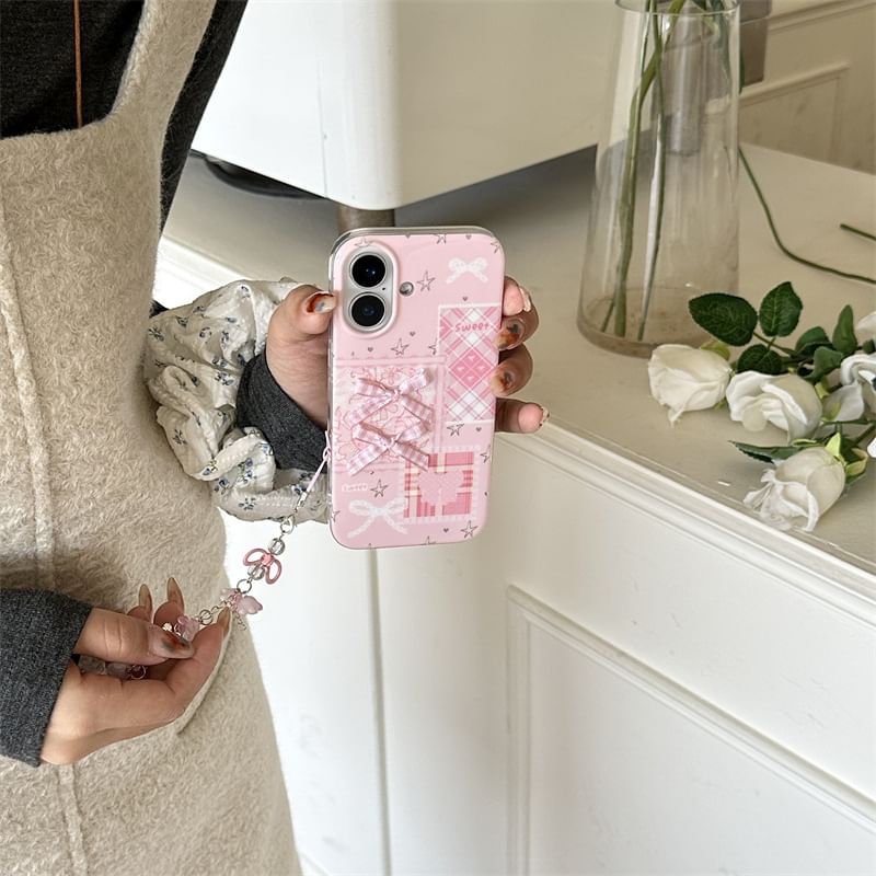 Ribbon Phone Case / Strap / Set