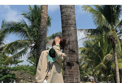 High Rise Patterned Print Pleated Wide Leg Pants