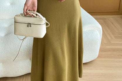 Strappy Maxi A-Line Dress
