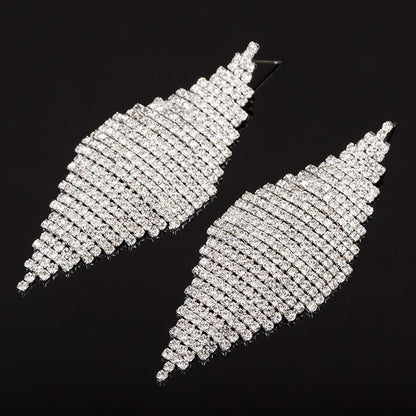 Rhinestone Drop Earrings