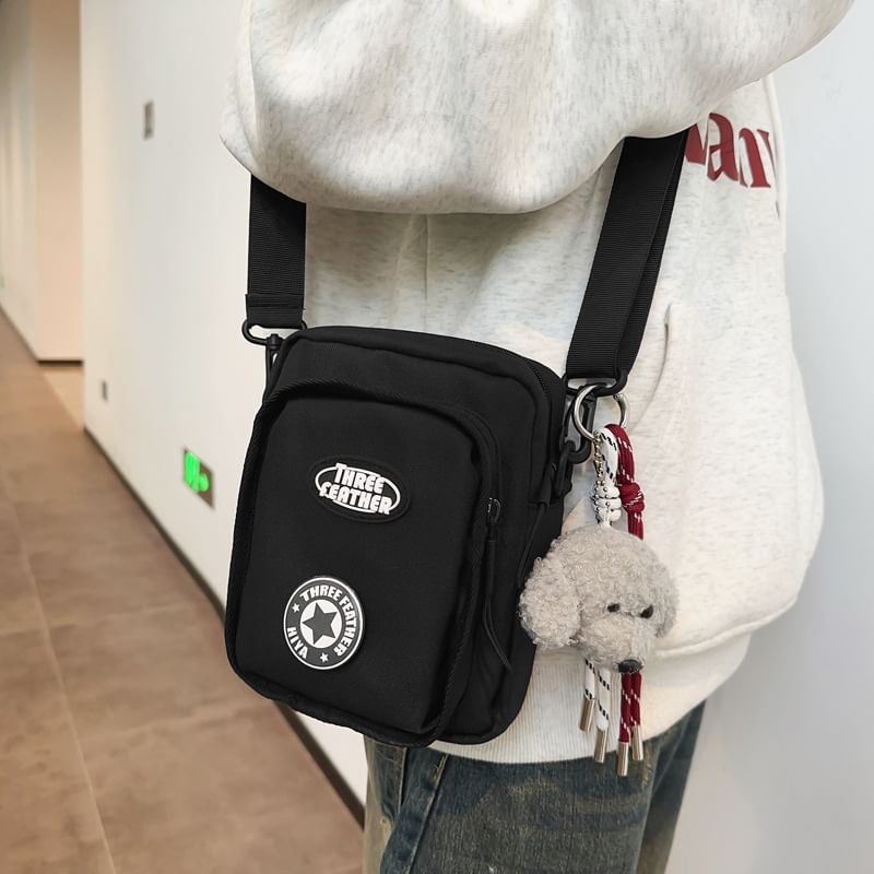 Lettering Logo Crossbody Bag