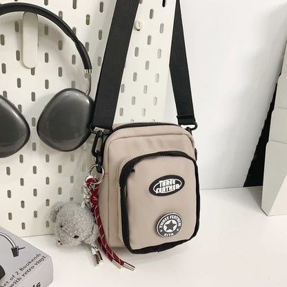 Lettering Logo Crossbody Bag