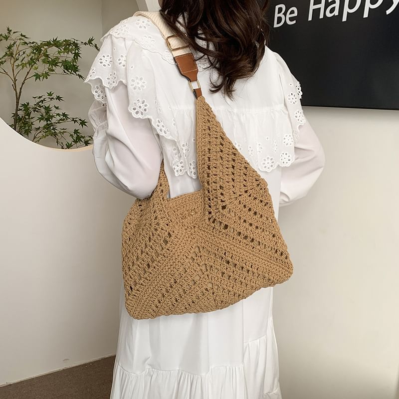 Crochet Lace Crossbody Bag