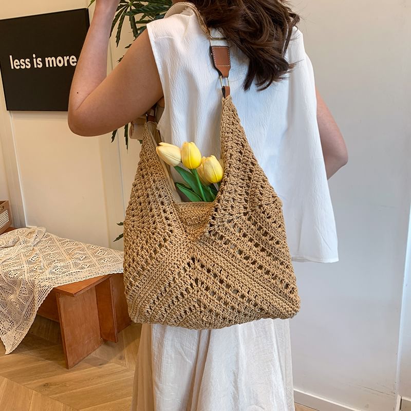 Crochet Lace Crossbody Bag