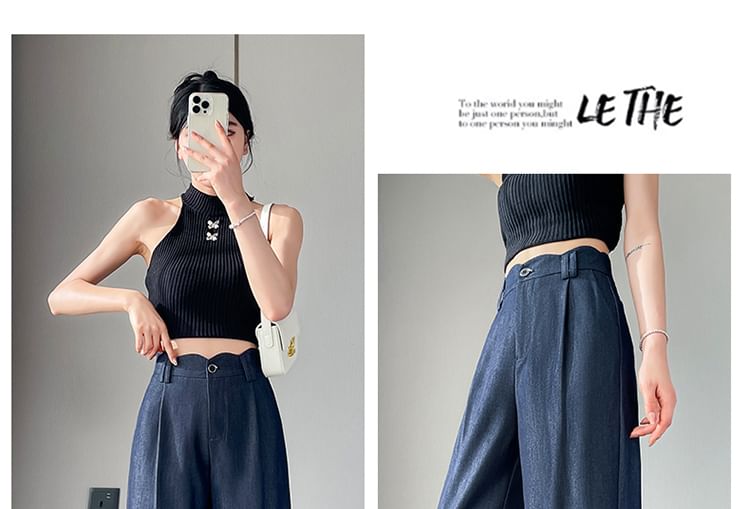 Rise Wide (Various Jeans High Leg Designs)