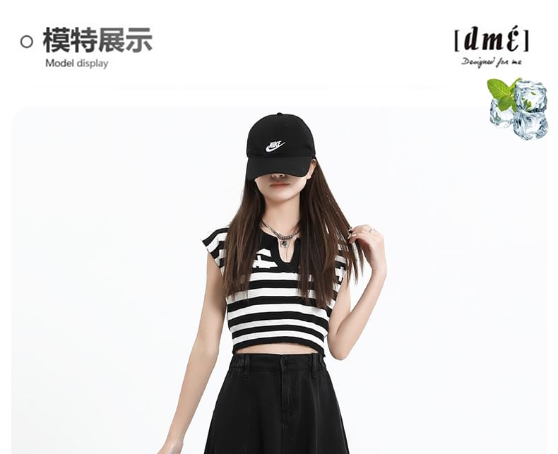 Skirt A-Line High Midi Plain Denim Rise