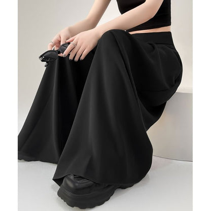 High Dress Plain Wide Pants Designs) Waist Leg (Various