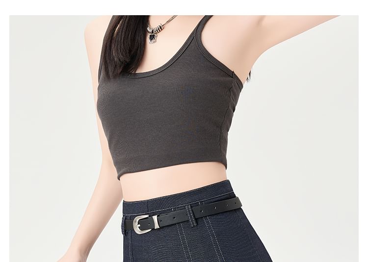 Waist Midi Skirt Denim Pleated A-Line High