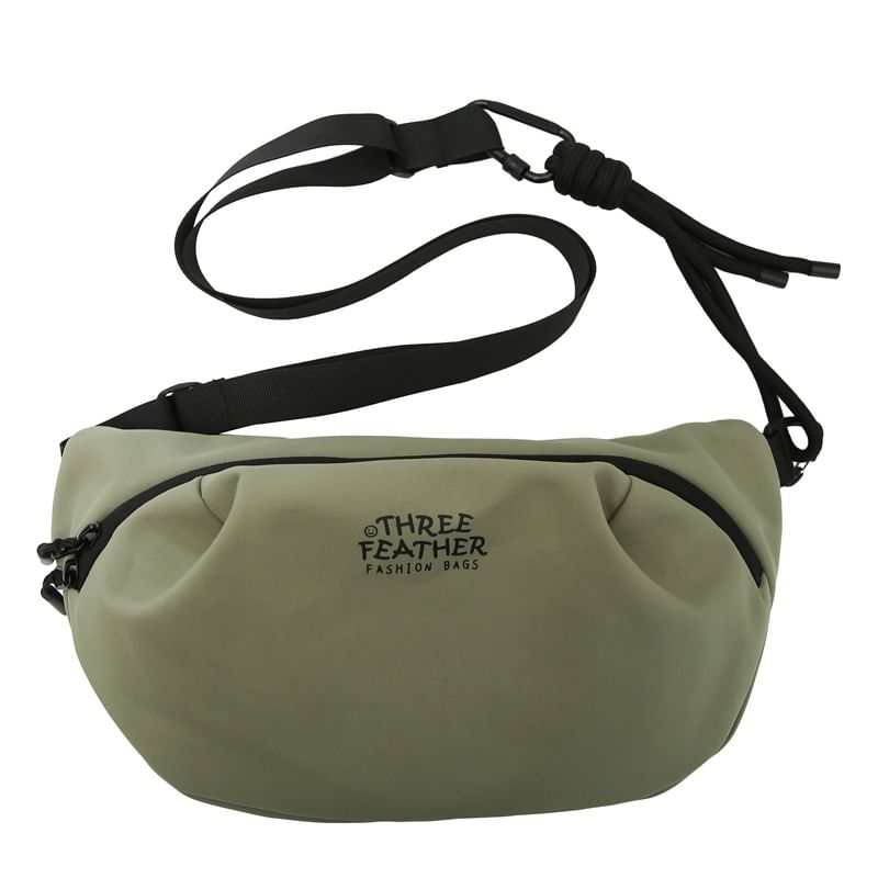 Sac à bandoulière avec lettrage