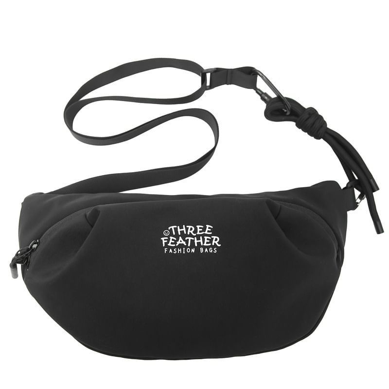 Sac à bandoulière avec lettrage