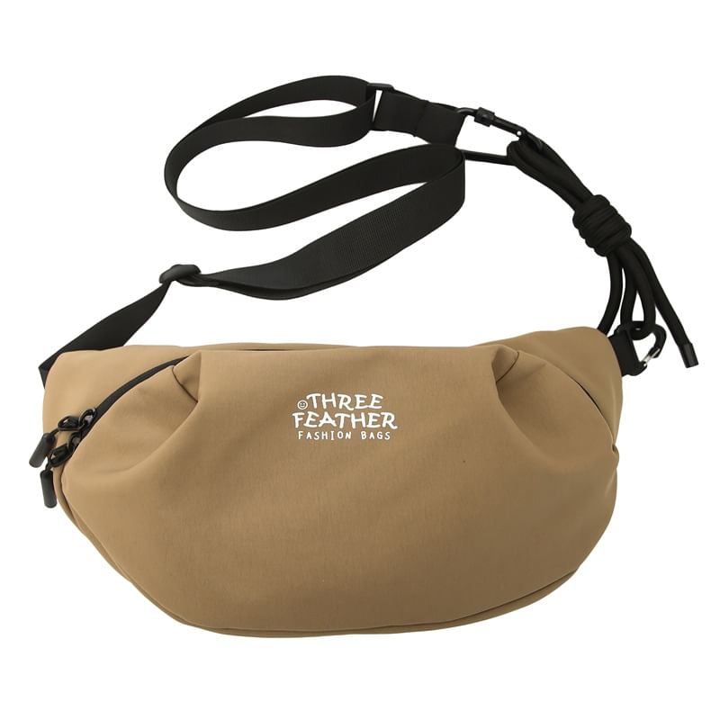 Sac à bandoulière avec lettrage