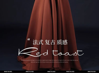 Puff-Sleeve Off-Shoulder Plain Bow Back Lace-Up A-Line Evening Gown