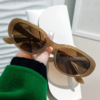 Plain Round Sunglasses