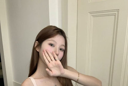 Plaid Asymmetrical Tube Top