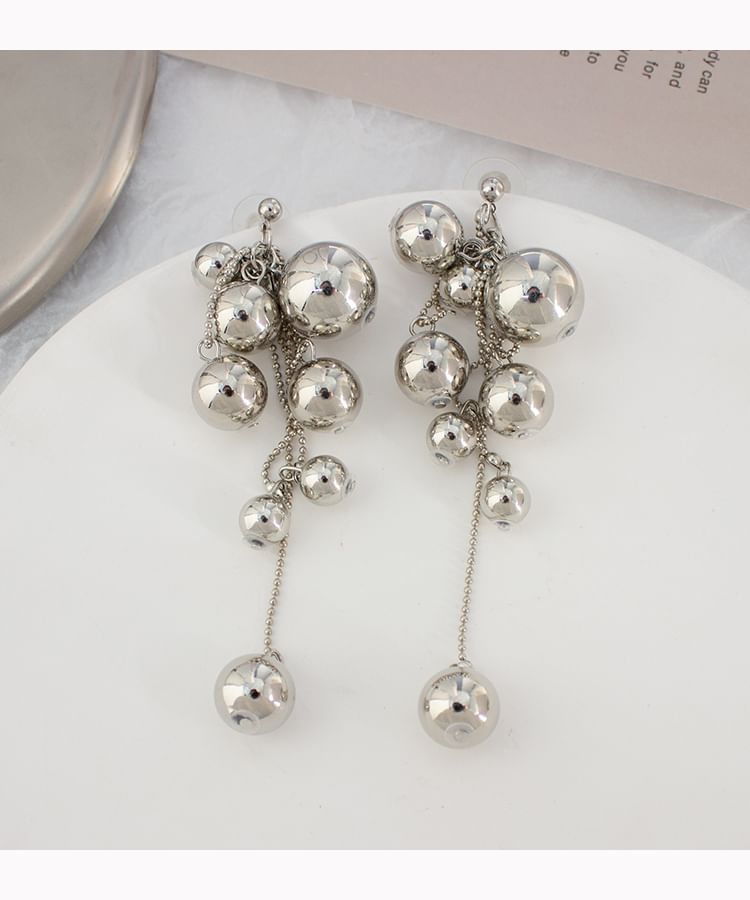 Ball Drop Earring / Clip On Earring